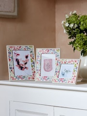 Multicolour Floral Photo Frame - Image 3 of 5