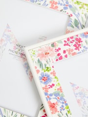 Multicolour Floral Photo Frame - Image 5 of 5
