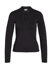 NOISY MAY Mandarin Collar Top - Bild 1 von 1