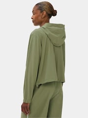 Sweaty Betty Explorer Croppad Zip Up Huvtröja - Bild 3 av 6