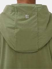 Sweaty Betty Explorer Croppad Zip Up Huvtröja - Bild 4 av 6