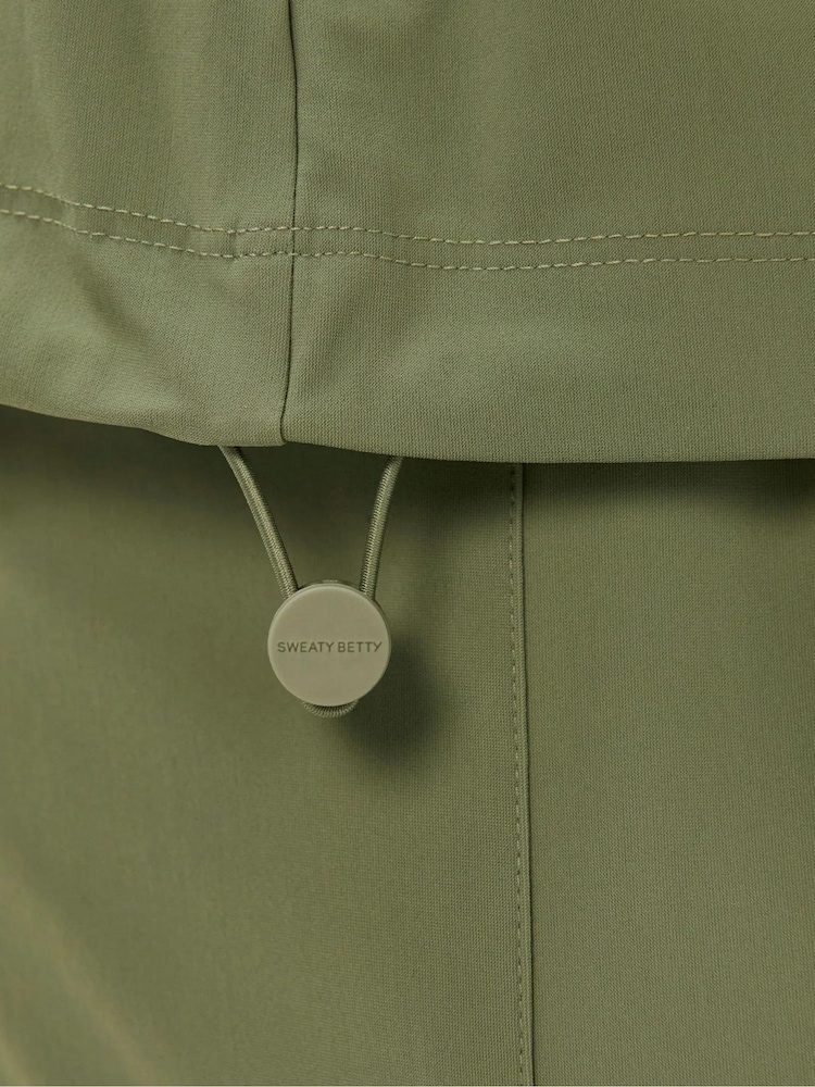 Sweaty Betty Explorer Croppad Zip Up Huvtröja - Bild 6 av 6