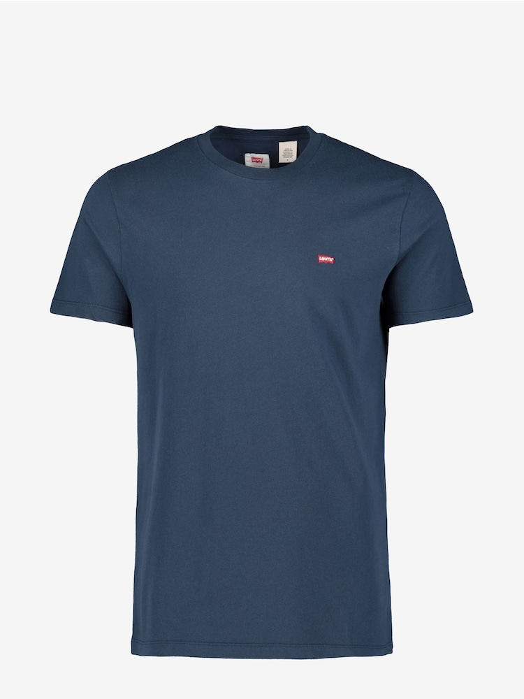 Levi's® Navy Blue Original Housemark 100% Cotton T-Shirt - Image 4 of 4