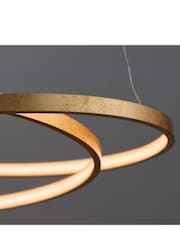 Gallery Home Gold Kenora Pendant Ceiling Light - Image 4 of 7