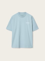 AllSaints Blue Underground Short Sleeve Crew Neck T-Shirt - Image 9 of 10