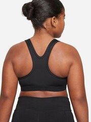 Nike Black Performance Pro Medium Support Swoosh Bra - Image 4 of 7