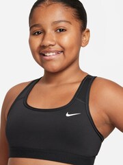 Nike Black Performance Pro Medium Support Swoosh Bra - Image 5 of 7