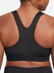 Nike Black Performance Pro Medium Support Swoosh Bra - Image 6 of 7