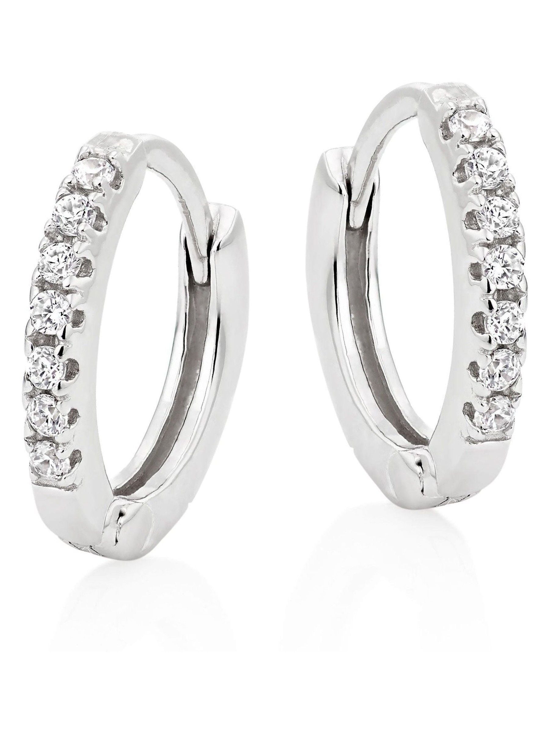 Beaverbrooks huggie earrings discount