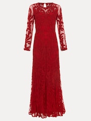 Phase Eight Red Petite Phoenix Dress - Image 7 of 7