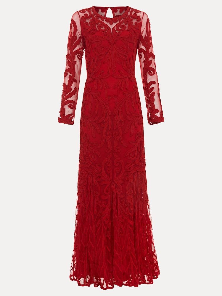 Phase Eight Red Petite Phoenix Dress - Image 7 of 7 Phase Eight Red Petite Phoenix Dress - Image 7 of 7