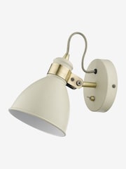 Dar Lighting Cream Frederick Single Spotlight - Image 3 of 4