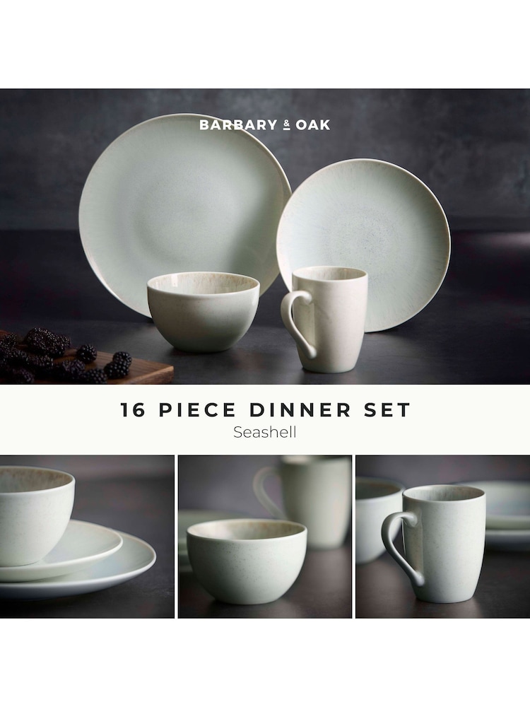Barbary and Oak 16 Piece Stonerware Dinner Set - Larawan 2 ng 8 Barbary and Oak 16 Piece Stonerware Dinner Set - Larawan 2 ng 8