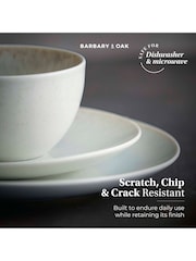 Barbary and Oak 16 Piece Stonerware Dinner Set - Larawan 5 ng 8