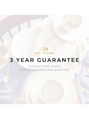 Barbary and Oak 16 Piece Stonerware Dinner Set - Larawan 7 ng 8