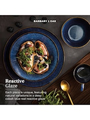 Barbary and Oak 16 Piece Stonerware Dinner Set - Larawan 3 ng 8