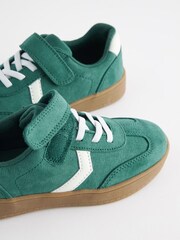 Green Touch Fastening Chevron Shoes - Image 5 of 5