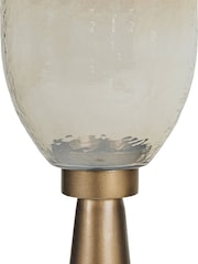 Libra Interiors Gold Southbourne Smoked Gold Hurricane Medium 42cm - Image 3 of 5