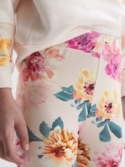 Reiss Pink Essie Junior Floral Print Leggings - Image 4 of 6
