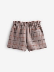 Brown Check Pull-on Shorts & Tights Set (3mths-7yrs) - Image 8 of 9
