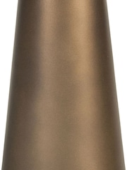 Libra Interiors Gold Southbourne Smoked Floor Hurricane 80cm - Image 5 of 5