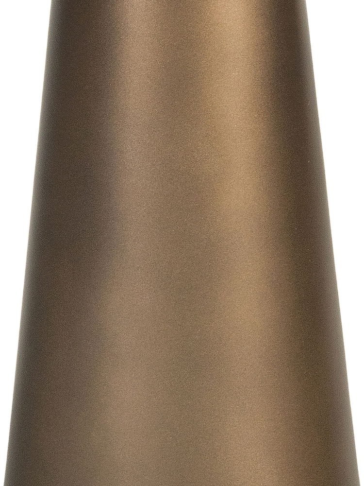 Libra Interiors Gold Southbourne Smoked Floor Hurricane 80cm - Image 5 of 5
