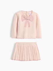 Gap Bow Knitted Skort Set (0-24mths) - Bild 1 von 2