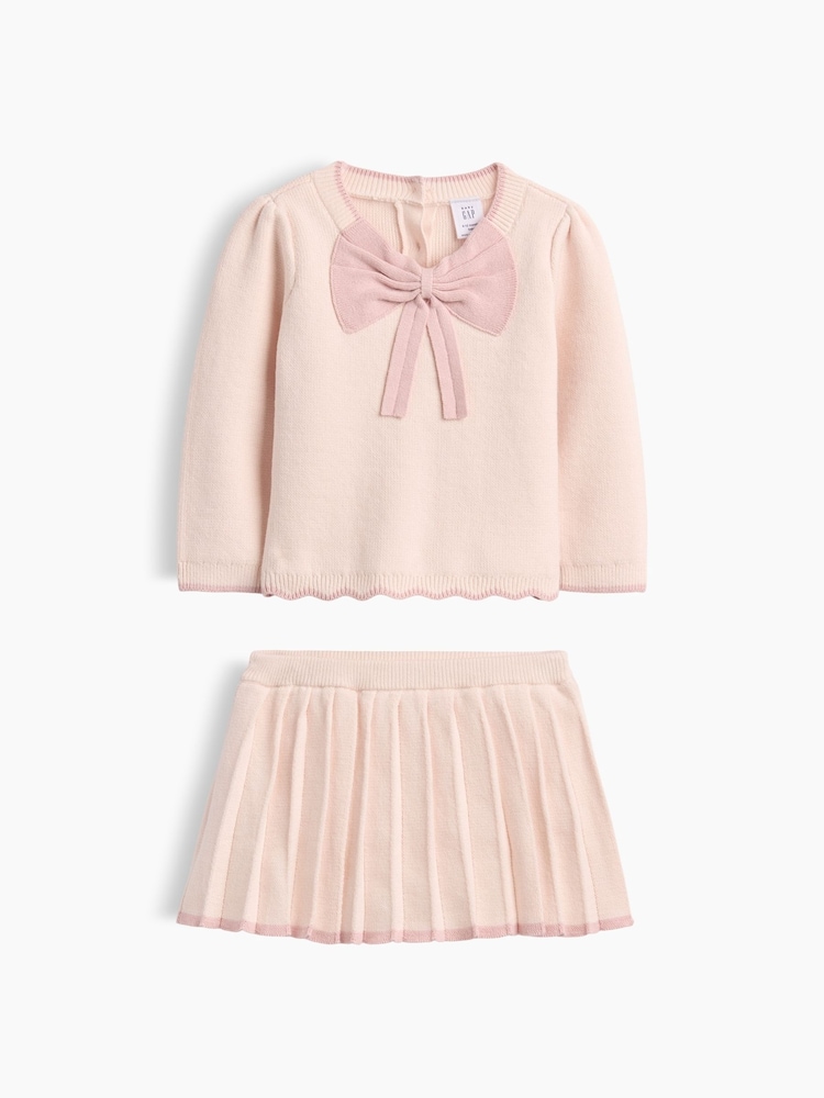 Gap Bow Knitted Skort Set (0-24mths) - Bild 1 von 2 Gap Bow Knitted Skort Set (0-24mths) - Bild 1 von 2