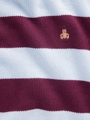 Gap Blue/Burgundy Stripe Oversized Sweater (4-13yrs) - Image 5 of 5