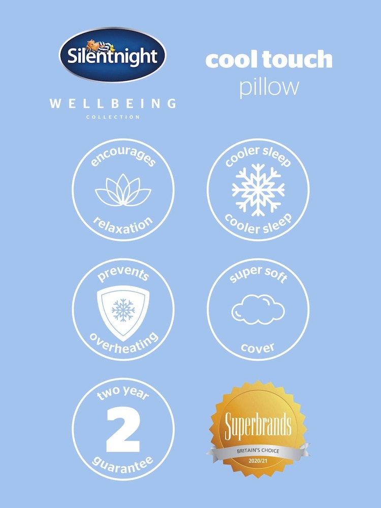 Silentnight Wellbeing Cool Touch Pillow - Image 7 of 7
