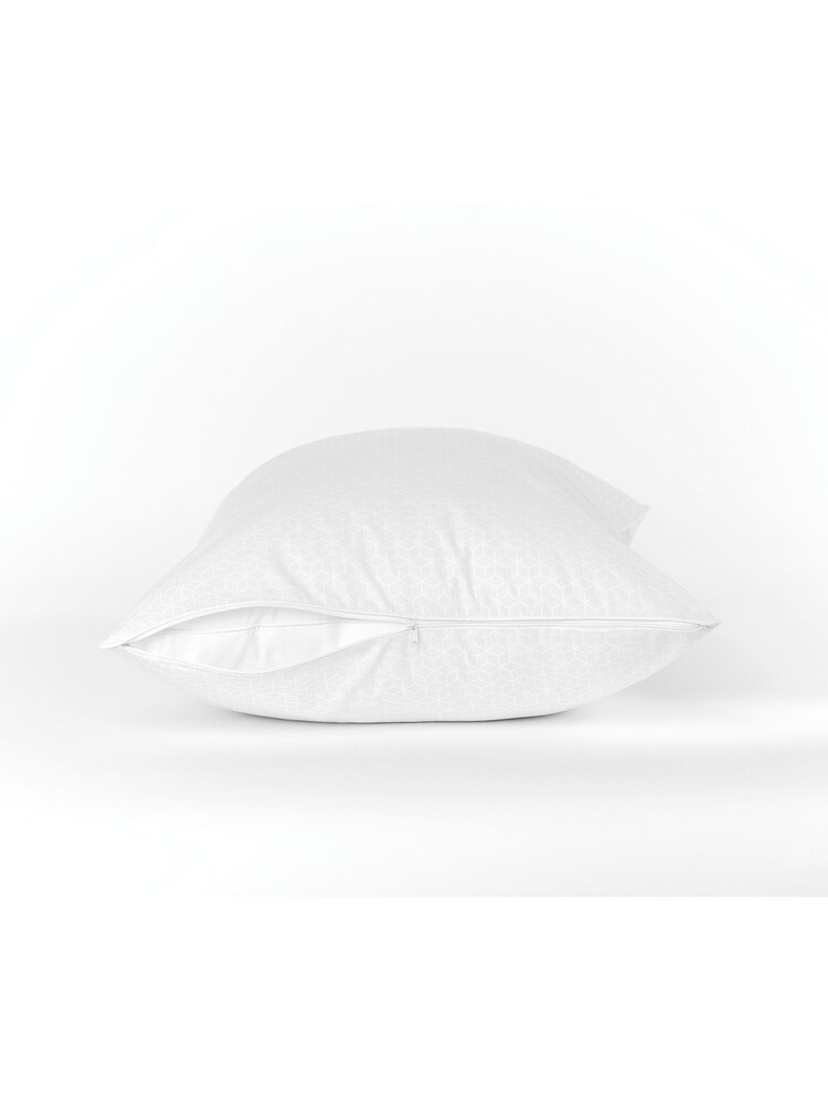 The Fine Bedding Company Activated Cooling Pillow Protector 100% Cotton Pair - Image 1 of 1