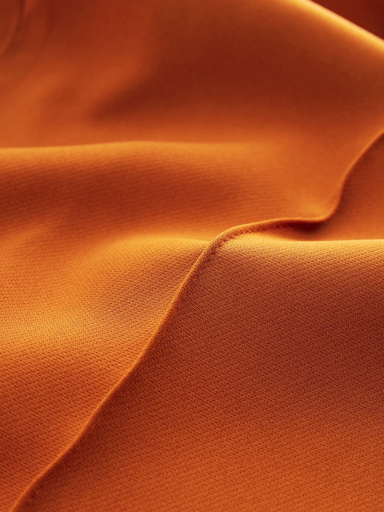 Orange Tailored Mid Rise Wide Leg Trousers - Image 6 of 6