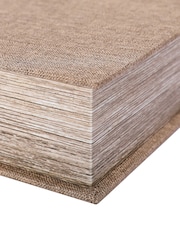 Libra Interiors Set of 2 Beige Book Boxes - Image 6 of 6