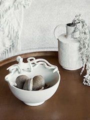 Libra Interiors Beige Seaside Octopus Beige Stonewash Bowl - Image 1 of 6
