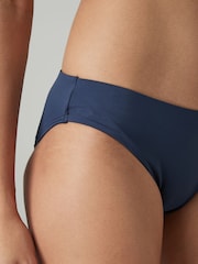 Blue High Leg Bikini Bottoms - Image 3 of 4