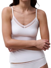 Weiß - Chantelle Cozy Chic Seamless Camisole - Bild 3 von 6