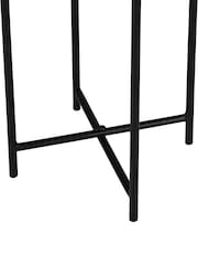 Libra Interiors Brown Samui Brown Stonewash Planter on Stand Tall 73cm - Image 5 of 6