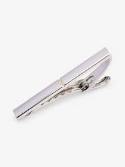 2 Tone Silver/Gold Cufflink And Tie Clip Set - Image 5 of 7