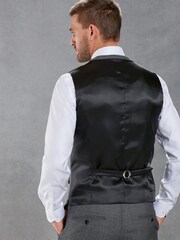 Grey Signature Empire Mills 100% Wool Birdseye Suit Waistcoat - Image 3 of 9