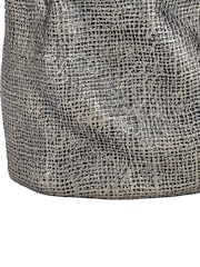 Libra Interiors Antique Brass Gold Molten Weave Vase Large - Image 6 of 7