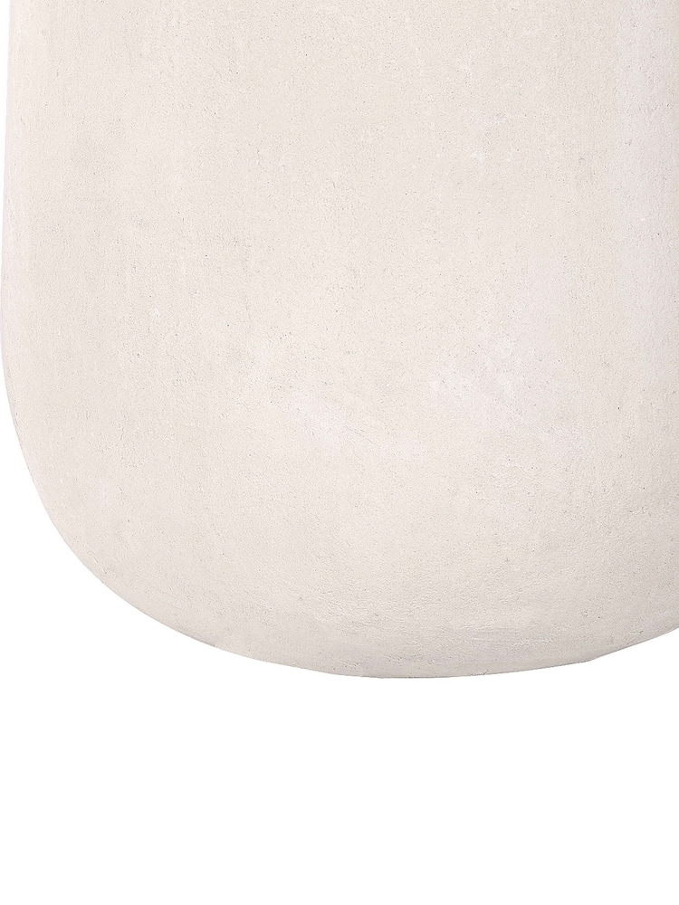 Libra Interiors Cream Terrane Textured Tall Planter - Image 6 of 6 Libra Interiors Cream Terrane Textured Tall Planter - Image 6 of 6