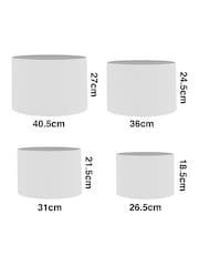 Ochre Yellow Lamp Shade Ceiling Light - Image 4 of 6