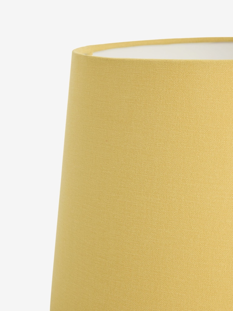 Ochre Yellow Lamp Shade Ceiling Light - Image 6 of 6