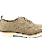 Lunar Croft Croc Lace Up Shoes - Image 3 of 8