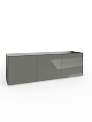 Frank Olsen Grey Smart LED Large TV Stand - Image 6 of 10