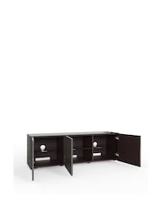 Frank Olsen Grey Smart LED Large TV Stand - Image 7 of 10