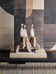 Libra Interiors Brown Ellington Seated Forms Family of 3 - Image 1 of 6