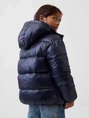 Gap Blue Heavyweight Puffer Jacket (4-13yrs) - Image 2 of 4