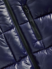 Gap Blue Heavyweight Puffer Jacket (4-13yrs) - Image 4 of 4