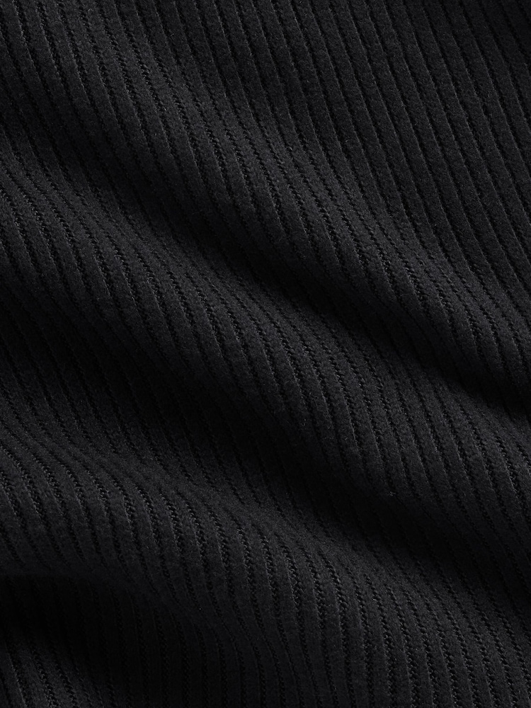 Gap Black Off-Shoulder Rib Top (4-13yrs) - Image 4 of 4